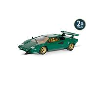 Lamborghini Countach Green Classic Street 1:32 Scale Scalextric C4500