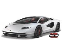 Lamborghini Countach LPI 800-4 white diecast model car 21102 Bburago 1:24