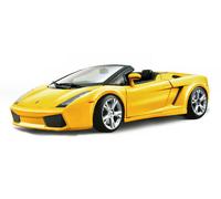 Lamborghini Gallardo Spyder 2006 Yellow 1:18 Model 12016Y Bburago