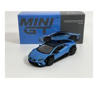 Lamborghini Huracan Sterrato Blue Aegir LHD 1:64 Scale Mini GT MGT00807L