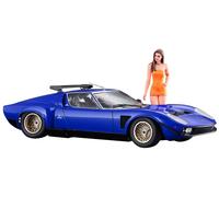 Lamborghini Jota SVR with Woman 1:24 Plastic Model Kit HASEGAWA