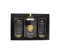 Lamborghini Prestigio Gift Set 125ml EDT Spray + 100ml Shower Gel + 100ml Aftershave Balm