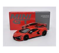 Lamborghini Revuelto Arancio Dac Lucido Red RHD 1:64 Mini GT MGT00774R