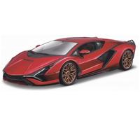 Lamborghini Sian FKP 37 red metallic diecast modelcar 21099 Bburago 1:24