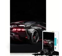Lamborghini Sian FKP Rear View 1000 Piece Jigsaw Puzzle for Teenagers Decompress Tight Connection Fun Challenge Art Display (38x26cm)