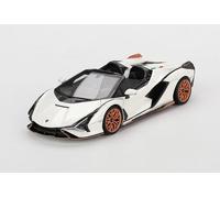 Lamborghini Sian Roadster Bianco Asopo 1:43 Scale TSM430832