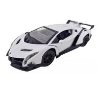 Lamborghini Veneno 2.4 Ghz Radio Remote Control Car White 1/24