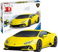LAMBORGHINI YELLOW HURACAN RAVENSBURGER 3D JIGSAW PUZZLE AGE 8+ IDEAL XMAS GIFT