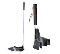Lamborsafe 9.6"-31" Extendable Shoe Horn Long Handled for Elderly, Extra Long Shoe Horn Foot Funnel, Lazy Shoe Helper UK Shoe Spoon for Men Women Kids