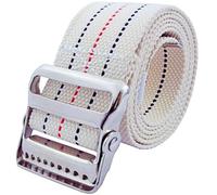 LAMBOX Gait Belt-Walking Transfer Belt with Belt Loop Holder for Seniors,Caregiver, Nurse, Therapist,etc. (Beige, 52 inch)