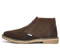 Lambretta Chiswick Luxe Men's Suede Boots | Chukka Boots | Brown | UK Size 8