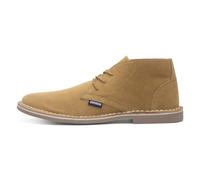 Lambretta Chiswick Mens Sand Suede Desert Boot - Size 12 UK - Beige