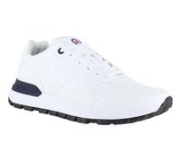 Lambretta Echo 2 Memory Foam Men's Trainers, Size 9 In White / Navy