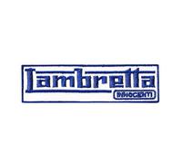 Lambretta innocenti Patch Iron on Decorate ES Embroidered Jacket Hat Shirt Denim Jean Bag Sports Classic Scooter