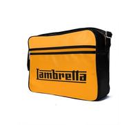 Lambretta Logo Flight Bag Black/Mustard One Size