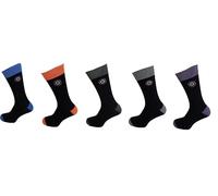 Lambretta Mens 5 Pair Pack (UK, Alpha, One Size, Regular, Regular, Navy Multi)