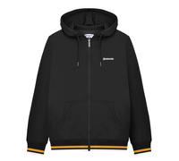 Lambretta Mens AW24 Full Zip Hoodie - Black/Gold - Black/Gold - 4XL