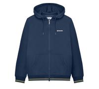Lambretta Mens AW24 Full Zip Hoodie - Navy/Khaki Green - Navy/Khaki Green - M