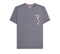 Lambretta Mens Badges Target Retro T Shirt (UK, Alpha, L, Regular, Regular, Iron)