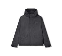Lambretta Mens Black Hooded Padded Jacket
