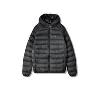 Lambretta Mens Black Hooded Puffer Jacket