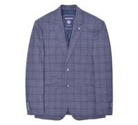 Lambretta Mens Bradley Checked Blazer (52 in) (Slate)