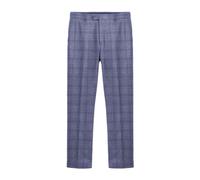 Lambretta Men's Bradley Checked Suit Trousers in Light Grey | Size: 32R Lambretta Light Grey 32R