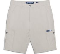 Lambretta Mens Cargo Shorts - Oatmeal - 34