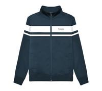 Lambretta Mens Championship Track Jacket Harrington Jacket - Navy/White - 3XL