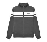 Lambretta Mens Championship Track Jacket (UK, Alpha, S, Regular, Regular, Iron/White)
