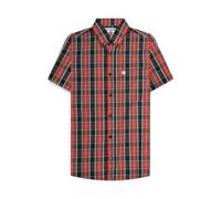 Lambretta Mens Checked Short Sleeved Button Down Shirts