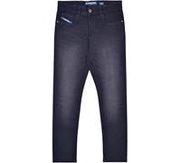 Lambretta Mens Chester Straight Fit Denim Jeans - Dark Navy - 34L