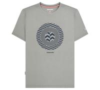 (3XL, Ultimate Grey) Lambretta Mens Chevron Target Big & Tall T-Shirt