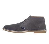 Lambretta Mens Chiswick Classic Desert Ankle Boots - Grey - 9 UK