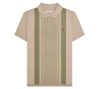 Lambretta Mens Classic Polo Short Sleeve Polo Shirt - Stone - 4XL