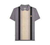Lambretta Mens Classic Short Sleeve Polo Shirt - Iron Grey - 4XL