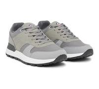 Lambretta Mens Echo 2 Lace Up Sporty Retro Trainers - Light Grey - 6 UK