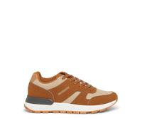 Lambretta Mens Echo 2 Trainers Tan/Beige 9 UK