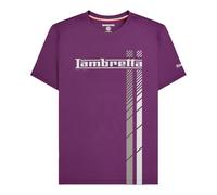 Lambretta Mens Fade Racing Stripes Retro T Shirts (UK, Alpha, M, Regular, Regular, Winter Bloom)