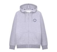 Lambretta Mens Full Zip Hoody Sweatshirt Hoodie Jacket - Grey - XL