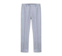 Lambretta Men's George Pow Check Suit Trousers in Grey | Size: 32R Lambretta Grey 32R