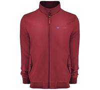 Lambretta Mens Harrington Retro MOD Classic Jacket (as8, alpha, regular, Burgundy), XL