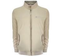 Lambretta Mens Harrington Retro MOD Classic Jacket (as8, alpha, regular, Stone), XL