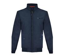 Lambretta Mens Harrington Retro MOD Classic Jacket (as8, alpha, s, regular, regular, Navy)
