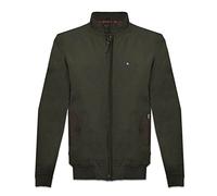 Lambretta Mens Harrington Retro MOD Classic Jacket (as8, alpha, xx_l, regular, regular, Khaki)