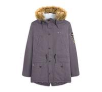 Lambretta Mens Iron Sherpa Lined Parka Jacket