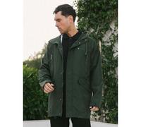 Lambretta Mens Heaton Waterproof Parka Jacket - Khaki - XL