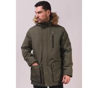 Lambretta Mens Khaki Utility Parka Jacket