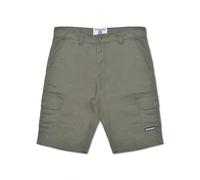 Lambretta Mens Knee Length Pants Cargo Short - Khaki - 40