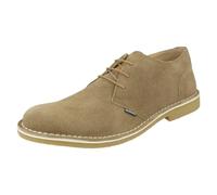 Lambretta Mens Lambretta Smart Lace Up Shoes Soho - Beige - UK 6